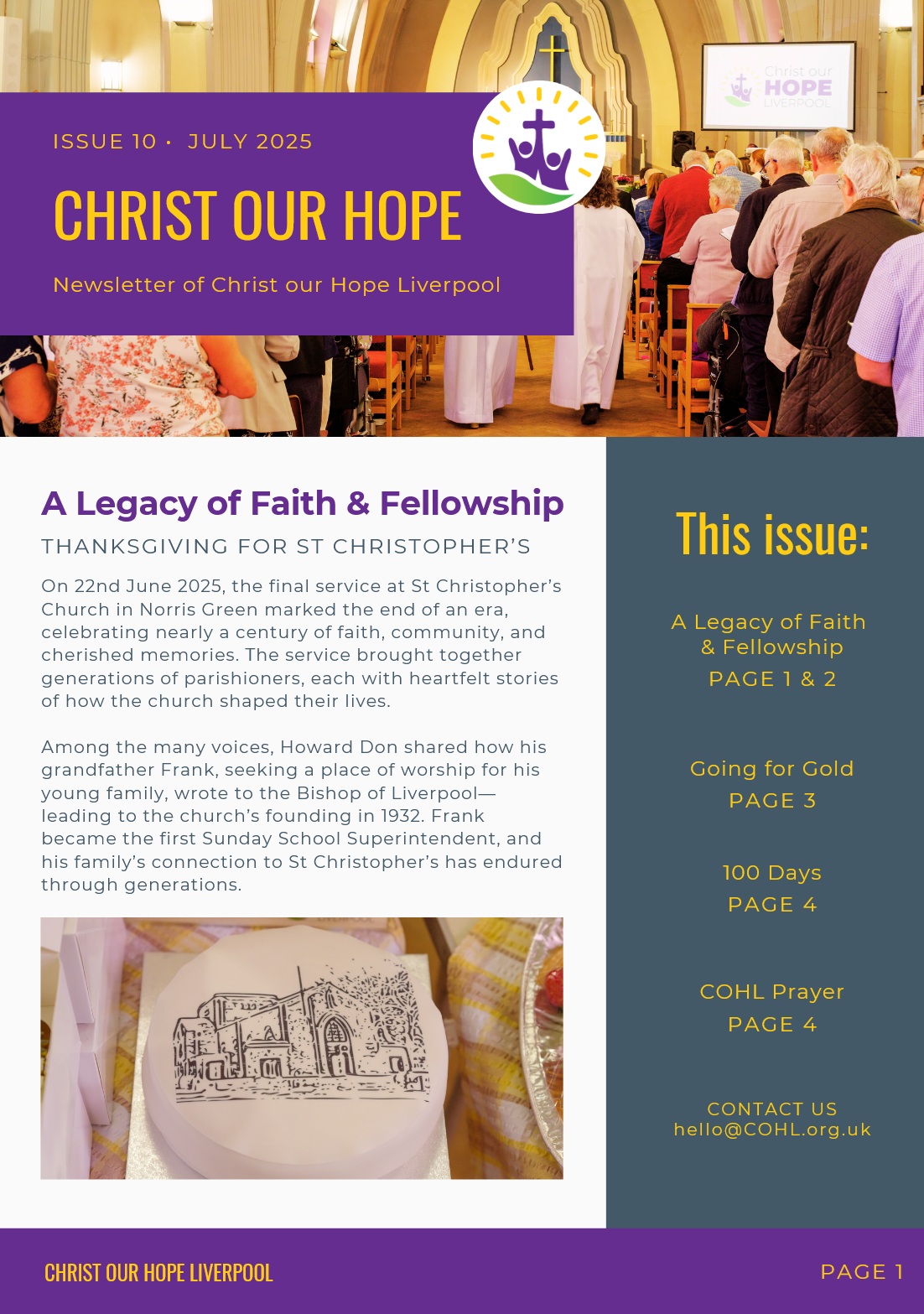 COHL Newsletter July 2025